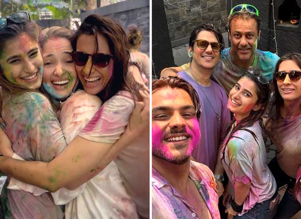 Tamannaah Bhatia and Vijay Varma attend Bollywood Holi party separately amid breakup rumors.