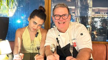 Tejasswi Prakash meets OG MasterChef Gary Mehigan for a culinary celebration; see pics & video