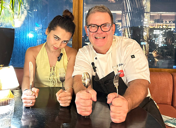 Tejasswi Prakash meets OG MasterChef Gary Mehigan for a culinary celebration; see pics & video