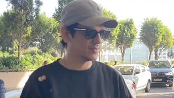 Vijay Varma rocks in a black sweatshirt at the airport