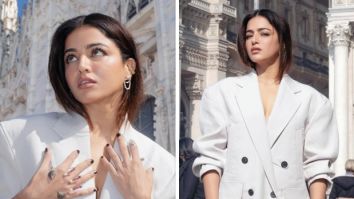 Sharp, sleek, and stunning: Wamiqa Gabbi’s Milan Fashion Week look is a masterclass in power dressing”