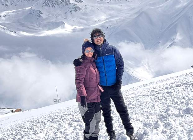 Papon celebrates wife Shweta Mishra’s 50th birthday at 13,000 feet, calls her “The rockstar of my life”
