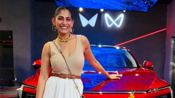 Kubbra Sait drives into sustainability with her first Electric vehicle