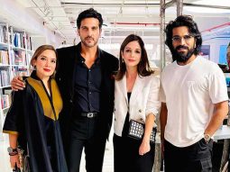 Ram Charan and his wife Upasana Konidela visit Sussanne Khan’s store in Hyderabad for cozy evening with family and friends