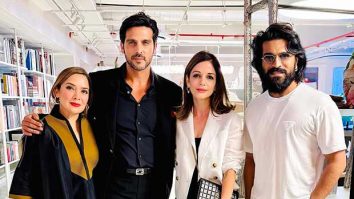Ram Charan and his wife Upasana Konidela visit Sussanne Khan’s store in Hyderabad for cozy evening with family and friends