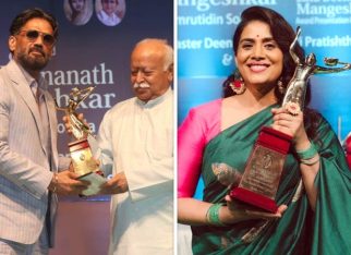 Suniel Shetty, Sonali Kulkarni, Shraddha Kapoor conferred with Master Deenanath Mangeshkar Awards