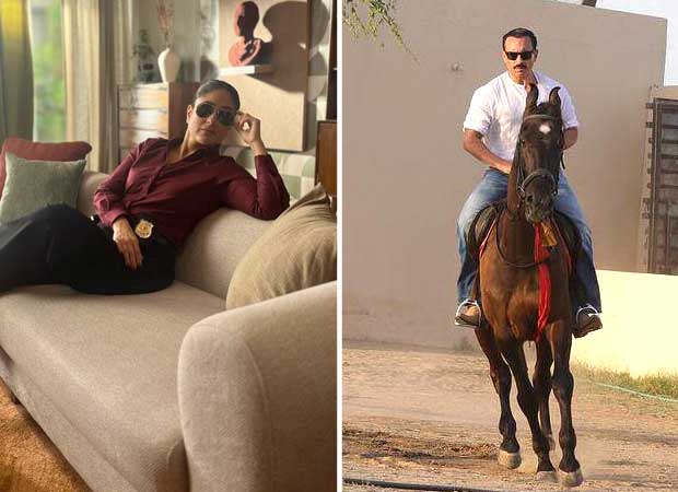 Kareena Kapoor Khan shares stylish cop look from latest shoot, while Saif Ali Khan stuns on horseback; see pics