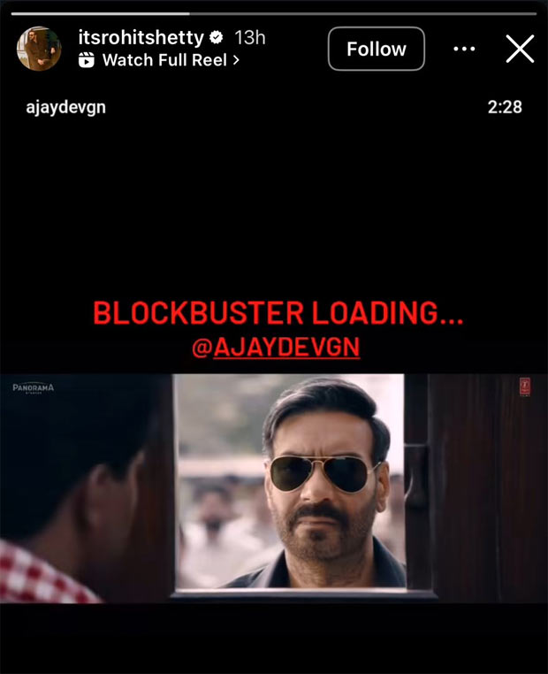 Rohit Shetty praises Ajay Devgn’s Raid 2 trailer: “BLOCKBUSTER LOADING”
