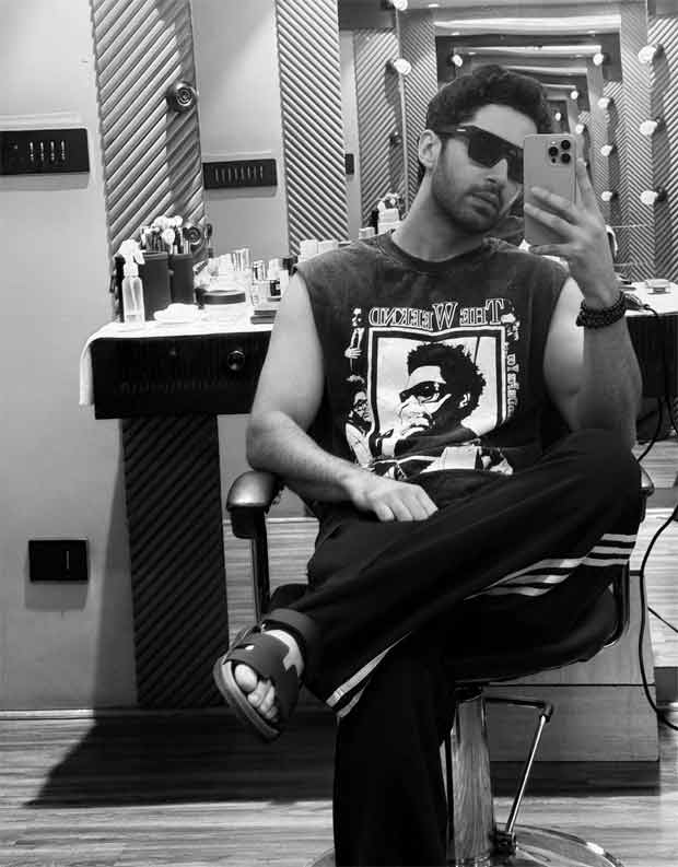 Lakshya shares glimpse from vanity van from the sets of Chand Mera Dil