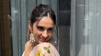 Akansha Ranjan Kapoor spotted in a beautiful sunshine suit