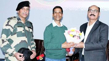BSF Kashmir hosts Ground Zero screening with real hero Sh. N. N. D. Dubey