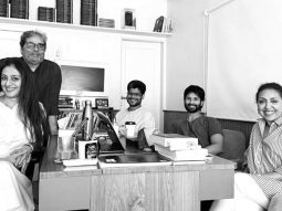 Haider reunion: Tabu shares monochrome picture with Shahid Kapoor, Vishal Bhardwaj
