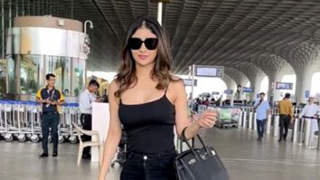 Mouni Roy’s all black airport look