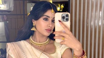 Param Sundari Janhvi Kapoor embraces South roots; wishes fans Happy Vishu and Puthandu in Malayalam and Tamil Param Sundari Janhvi Kapoor embraces South roots; wishes fans Happy Vishu and Puthandu in Malayalam and Tamil