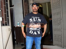 Photos: Aamir Khan snapped at dubbing studio in Bandra