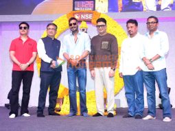 Photos: Ajay Devgn, Bhushan Kumar and others attend grand Akshaya Tritiya bell-ringing ceremony at NSE ahead of Raid 2 release