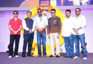 Photos: Ajay Devgn, Bhushan Kumar and others attend grand Akshaya Tritiya bell-ringing ceremony at NSE ahead of Raid 2 release