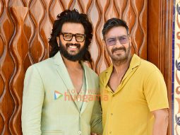 Photos: Ajay Devgn and Riteish Deshmukh snapped during Raid 2 promotions