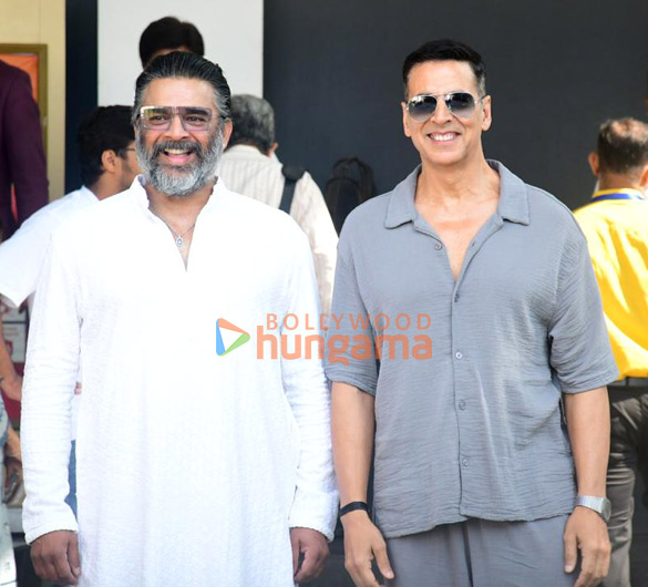 Photos: Akshay Kumar, R Madhavan, Ananya Panday snapped at Kalina airport Photos: Akshay Kumar, R Madhavan, Ananya Panday snapped at Kalina airport
