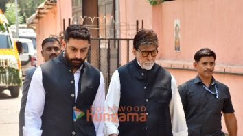 Photos: Celebs attend Manoj Kumar’s funeral