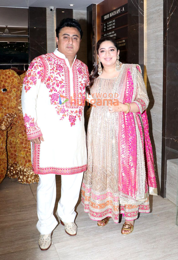 photos celebs grace j p duttas daughter baby shower ceremony 1