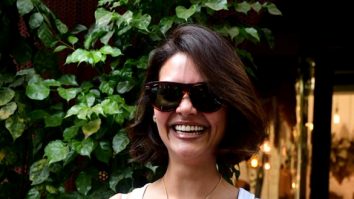 Photos: Esha Gupta snapped outside a salon in Bandra