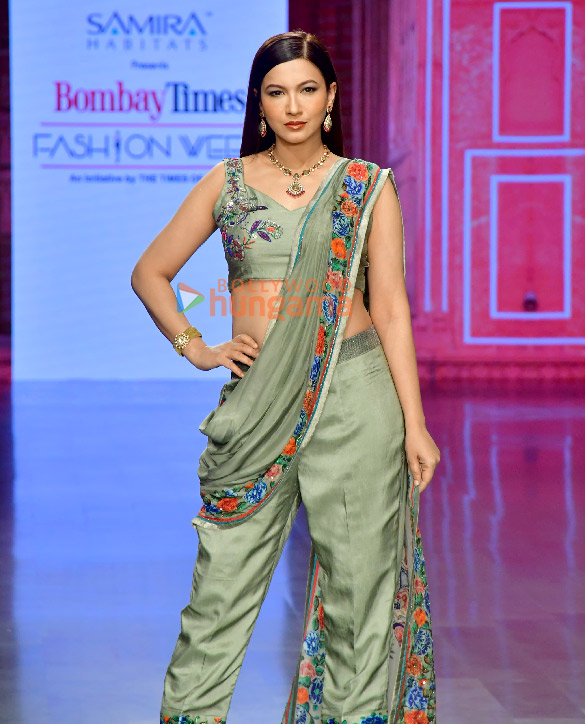 photos gauahar khan and sanjana sanghi turn showstopper at bombay times fashion week 2025 1