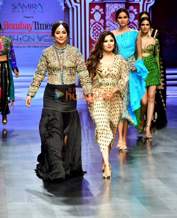 photos gauahar khan and sanjana sanghi turn showstopper at bombay times fashion week 2025 11