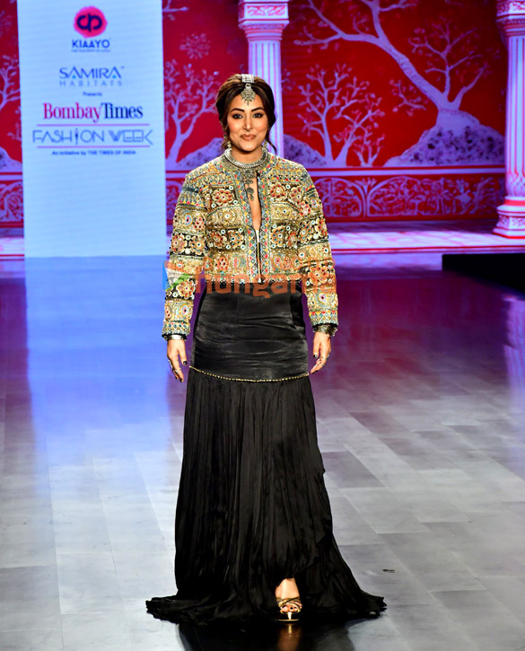 photos gauahar khan and sanjana sanghi turn showstopper at bombay times fashion week 2025 12