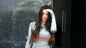 Photos: Giorgia Andriani snapped outside a clinic in Bandra