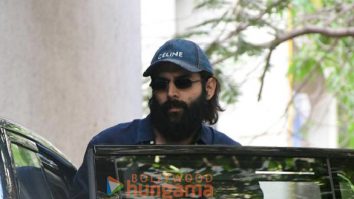 Photos: Kartik Aaryan snapped outside Maddock Films’ office in Santacruz
