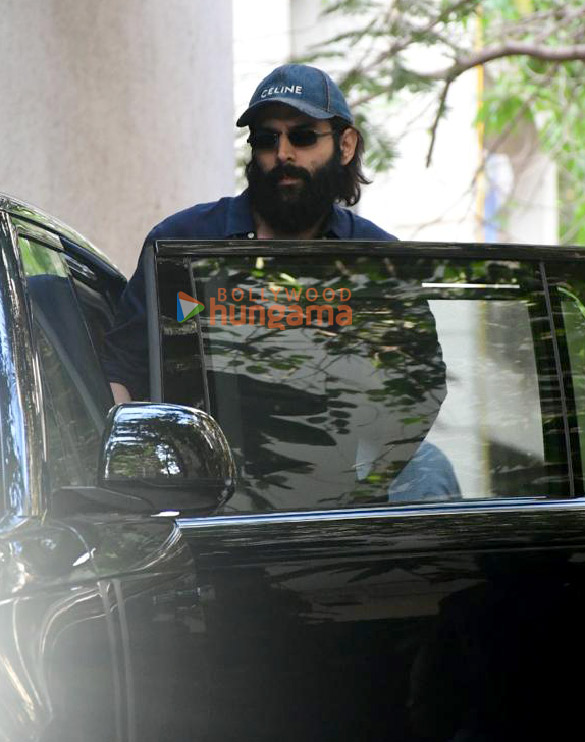 Photos: Kartik Aaryan snapped outside Maddock Films’ office in Santacruz