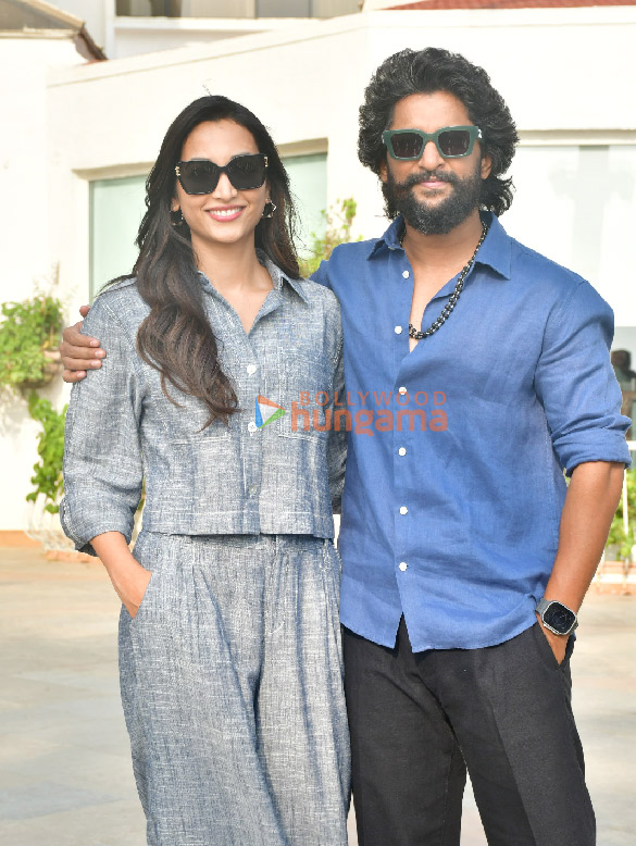 Photos: Nani and Srinidhi Shetty snapped promoting HIT: The Third Case Photos: Nani and Srinidhi Shetty snapped promoting HIT: The Third Case
