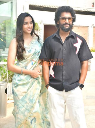 Photos: Nani and Srinidhi Shetty snapped promoting their film HIT: The Third Case
