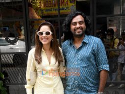 Photos: Nushrratt Bharuccha and Vishal Furia snapped promoting Chhorii 2 Photos: Nushrratt Bharuccha and Vishal Furia snapped promoting Chhorii 2