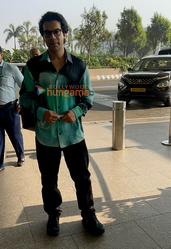 Photos: Rajkummar Rao, Elli AvrRam, Arjun Rampal and others snapped at the airport