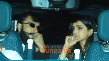 Photos: Ranveer Singh and Deepika Padukone snapped in Bandra