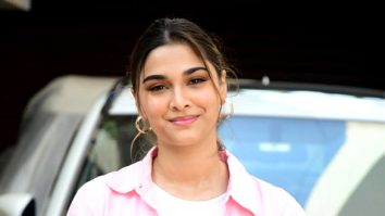 Photos: Saiee Manjrekar snapped at Whoppl Studios