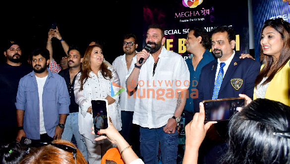photos sanjay dutt snapped attending special screening of the bhootni for kids and cancer patients 3