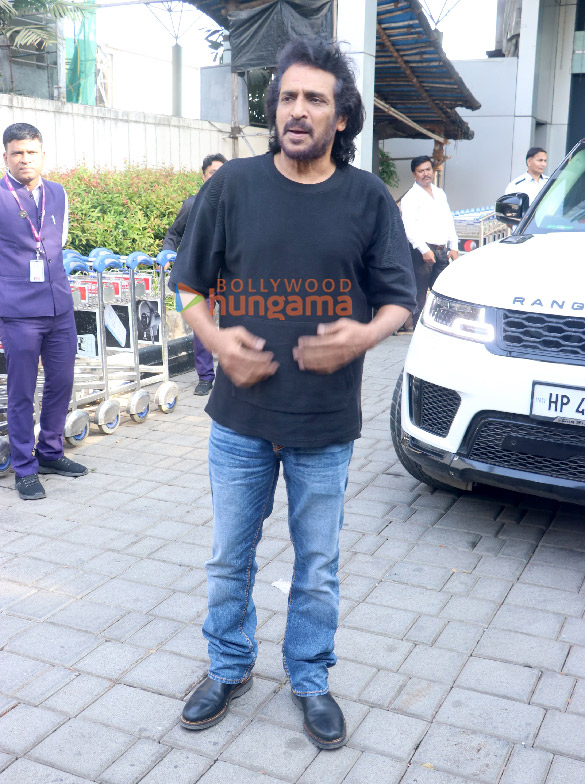 photos shiva rajkumar upendra arjun janya and m ramesh reddy arrived in mumbai for hindi teaser launch of pan india movie 45 6