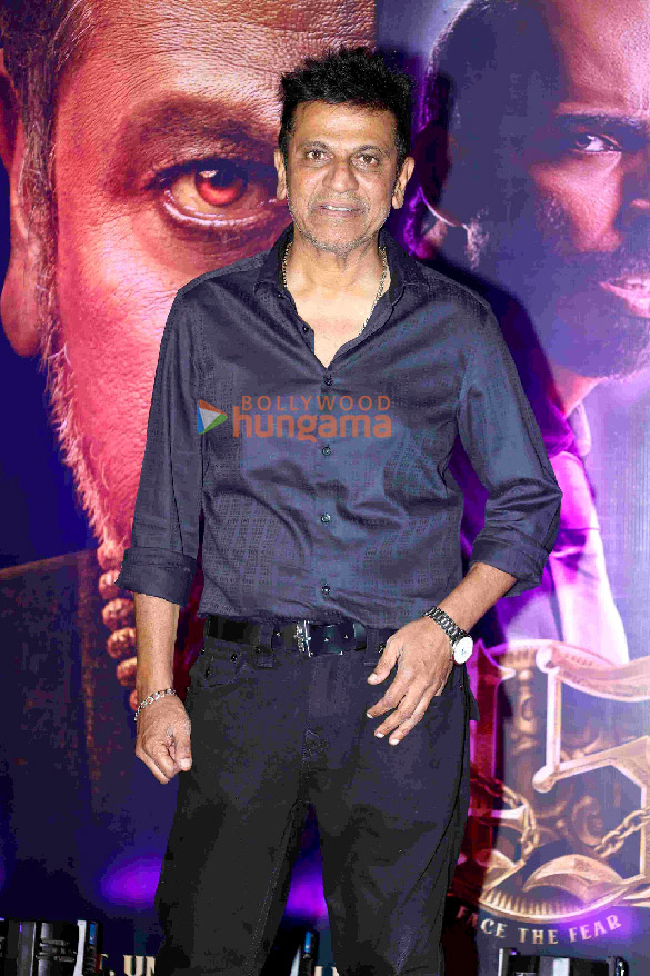 photos shivarajkumar upendra and raj b shetty snapped at the teaser launch of their pan india 4