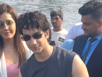Raashi Khanna & Vedang Raina spotted for beach cleaning