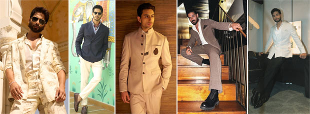 Shahid Kapoor, Ishaan Khatter, Ibrahim Ali Khan, Sooraj Pancholi, Siddhant Chaturvedi: Bollywood men show how to suit up for summer