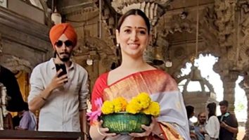 Tamannaah Bhatia drapped a saree looks so graceful