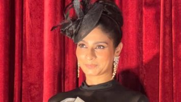 Tanishaa Mukerji slays in a white rose risky dress