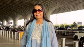 Timeless beauty Shabana Azmi papped at the airport