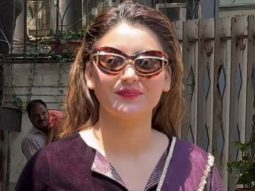 Urvashi Rautela snapped in a elegent traditional suit