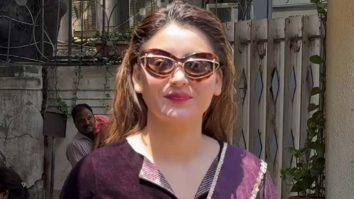 Urvashi Rautela snapped in a elegent traditional suit