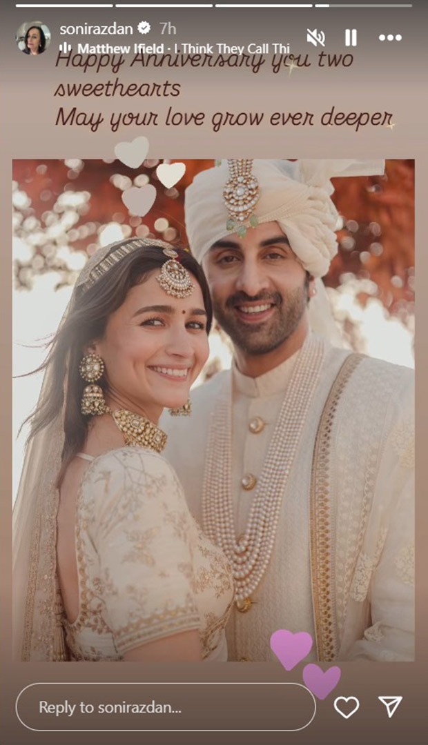 Neetu Kapoor shares adorable throwback from Ranbir Kapoor and Alia Bhatt’s mehendi, wishes them love on their 3rd anniversary