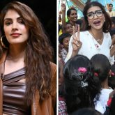 Rhea Chakraborty shines as showstopper at Lakshmi Manchu’s Teach for Change 2025 fundraiser